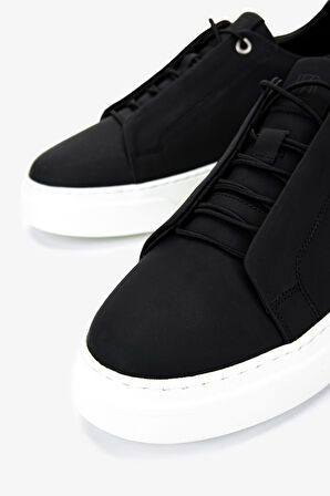 Valmenti Erkek Hakiki Deri Siyah Sneakers & Spor Ayakkabı 965 2617 ERK AYK Y25 SIYAH ZUMA