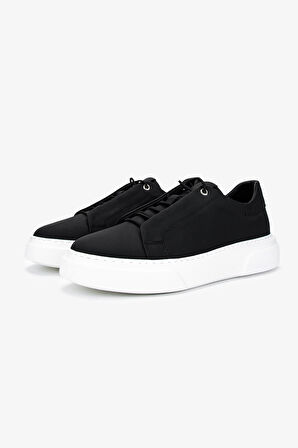 Valmenti Erkek Hakiki Deri Siyah Sneakers & Spor Ayakkabı 965 2617 ERK AYK Y25 SIYAH ZUMA