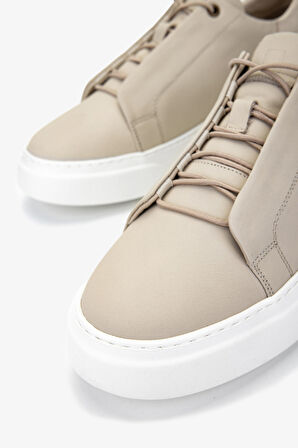 Valmenti Erkek Hakiki Deri Sneakers & Spor Ayakkabı 965 2617 ERK AYK Y25 BEJ ZUMA