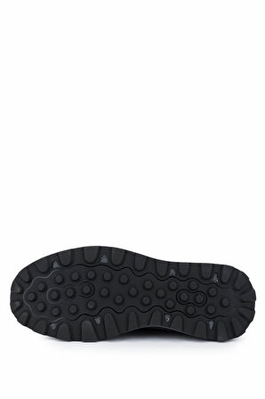 Tamer Tanca Erkek Hakiki Deri Siyah Sneakers & Spor Ayakkabı 1118 096 ERK AYK Y25 SIYAH BSK