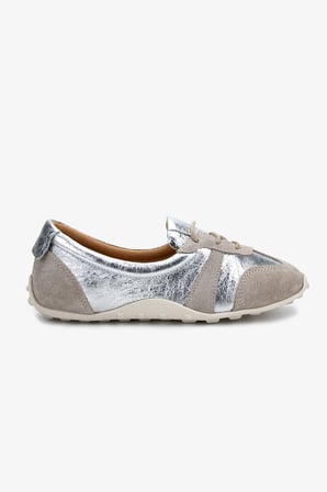 Valmenti Kadın Hakiki Deri Sneakers & Spor Ayakkabı 51 71351 BN AYK Y25 TAS SUET/LAME