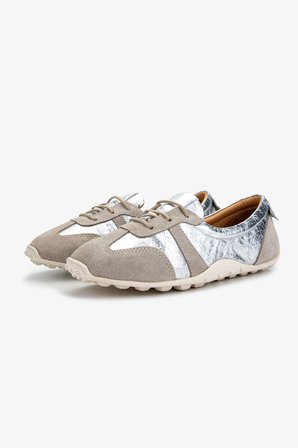 Valmenti Kadın Hakiki Deri Sneakers & Spor Ayakkabı 51 71351 BN AYK Y25 TAS SUET/LAME