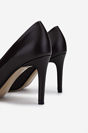 Valmenti Kadın Hakiki Deri Kahverengi Topuklu Ayakkabı 1027 252 BN AYK Y25 ACI KAHVE DR