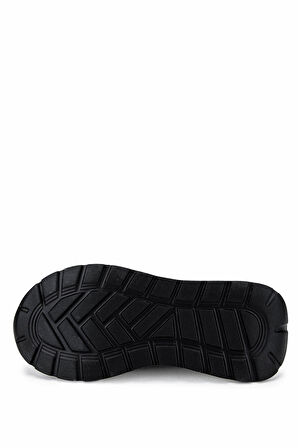 Tamer Tanca Kadın Deri & Tekstil Siyah Sneakers & Spor Ayakkabı 937 8065 BN AYK Y25 SYH/SYH STREC
