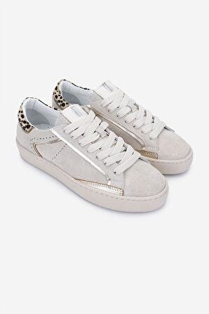 Valmenti Kadın Hakiki Deri Bej Süet Sneakers & Spor Ayakkabı 1119 1234 BN AYK Y25 BEJ SUET