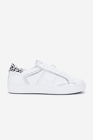 Valmenti Kadın Hakiki Deri Beyaz Sneakers & Spor Ayakkabı 1119 1234 BN AYK Y25 BEYAZ FLTR