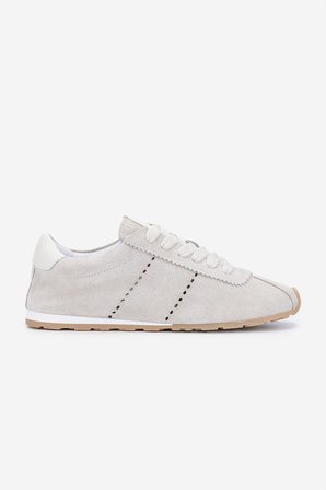 Valmenti Kadın Hakiki Deri Bej Süet Sneakers & Spor Ayakkabı 1119 0138 BN AYK Y25 BEJ SUET