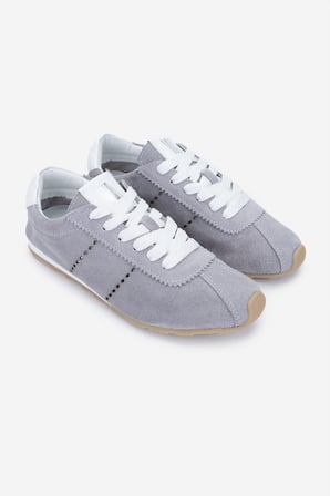 Valmenti Kadın Hakiki Deri Gri Sneakers & Spor Ayakkabı 1119 0138 BN AYK Y25 GRI SUET