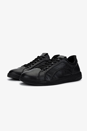 Valmenti Kadın Hakiki Deri Siyah Sneakers & Spor Ayakkabı 312 622 BN AYK Y25 SIYAH