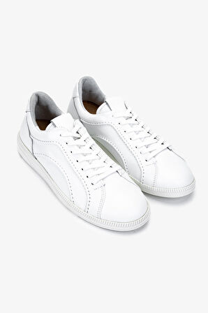 Valmenti Kadın Hakiki Deri Beyaz Sneakers & Spor Ayakkabı 312 622 BN AYK Y25 BEYAZ