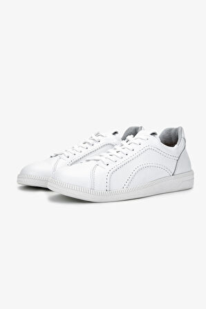 Valmenti Kadın Hakiki Deri Beyaz Sneakers & Spor Ayakkabı 312 622 BN AYK Y25 BEYAZ