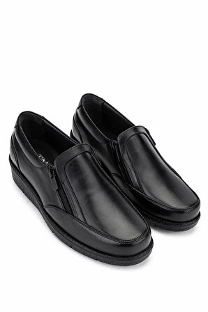 Tamer Tanca Kadın Hakiki Deri Siyah Deri Casual Ayakkabı 1095 0126 BN AYK Y25 SIYAH DR