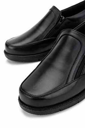 Tamer Tanca Kadın Hakiki Deri Siyah Deri Casual Ayakkabı 1095 0126 BN AYK Y25 SIYAH DR