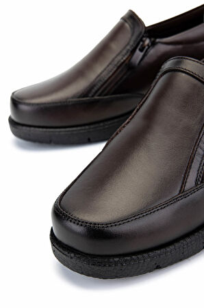 Tamer Tanca Kadın Hakiki Deri Kahverengi Casual Ayakkabı 1095 0126 BN AYK Y25 KAHVE DR