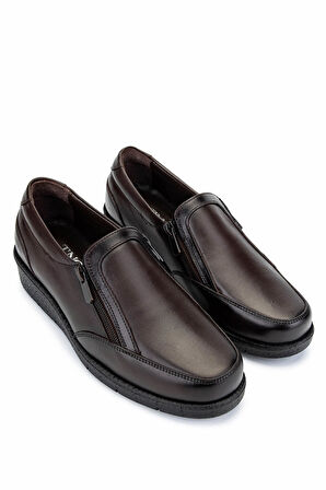 Tamer Tanca Kadın Hakiki Deri Kahverengi Casual Ayakkabı 1095 0126 BN AYK Y25 KAHVE DR