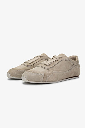 Valmenti Kadın Hakiki Deri Bej Süet Sneakers & Spor Ayakkabı 1122 2665 BN AYK Y25 BEJ SUET