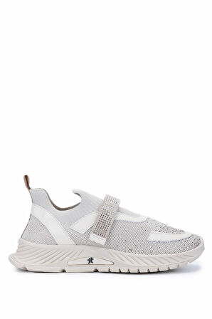 Tamer Tanca Kadın Tekstil Bej Sneakers & Spor Ayakkabı 1123 6088 BN AYK Y25 BEJ TRK
