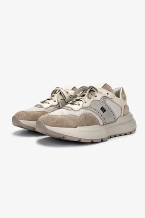 Valmenti Kadın Hakiki Deri Bej Süet Sneakers & Spor Ayakkabı 1123 6080 BN AYK Y25 BEJ SUET