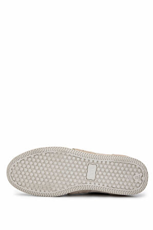 Tamer Tanca Kadın Hakiki Deri Bej Süet Sneakers & Spor Ayakkabı 1060 25143 BN AYK Y25 BEJ SUET