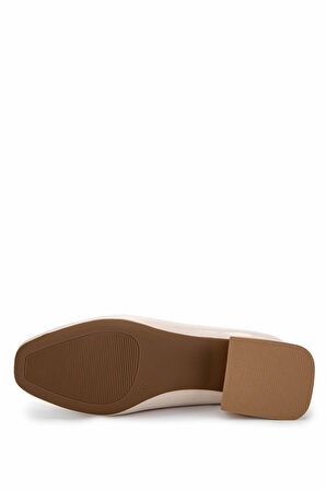 Tamer Tanca Kadın Vegan Vizon Topuklu Ayakkabı 1128 1050 BN AYK Y25 A.VIZON KRSK