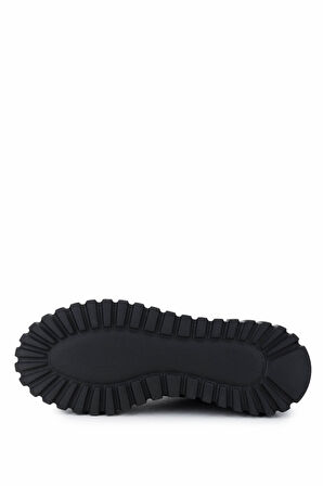Tamer Tanca Kadın Vegan Siyah Sneakers & Spor Ayakkabı 1009 115 BN AYK Y25 SIYAH