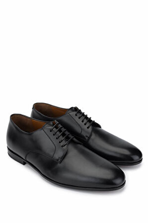 Franceschetti Erkek Hakiki Deri Siyah Klasik Ayakkabı 981 0801042 ERK AYK Y25 NERO