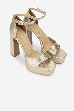 Valmenti Kadın Vegan Dore Topuklu Ayakkabı 891 301 BN AYK Y25 DORE