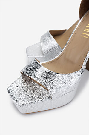 Valmenti Kadın Vegan Lame Topuklu Ayakkabı 891 301 BN AYK Y25 LAME