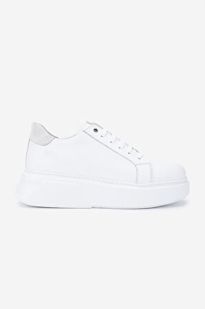 Valmenti Erkek Hakiki Deri Beyaz Sneakers & Spor Ayakkabı 771 35110 ERK AYK Y25 BEYAZ