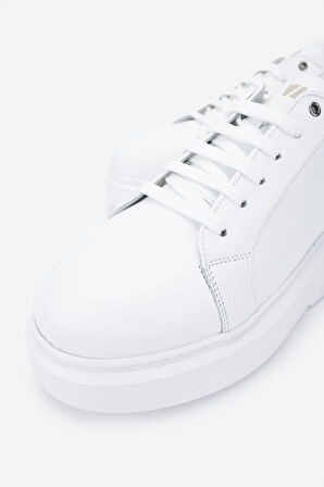 Valmenti Erkek Hakiki Deri Beyaz Sneakers & Spor Ayakkabı 771 35110 ERK AYK Y25 BEYAZ