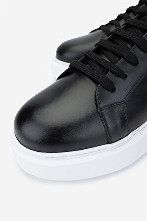 Valmenti Erkek Hakiki Deri Sneakers & Spor Ayakkabı 771 35110 ERK AYK Y25 SIYAH DR/BYZ