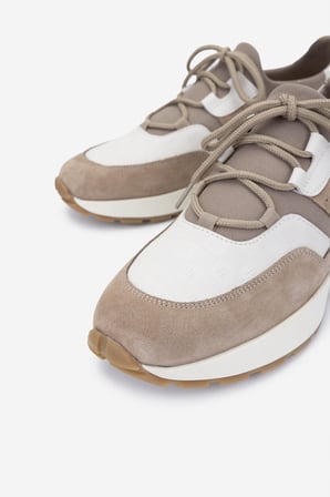 Valmenti Erkek Hakiki Deri Sneakers & Spor Ayakkabı 1093 1235 ERK AYK Y25 BEJ/BEJ BSK