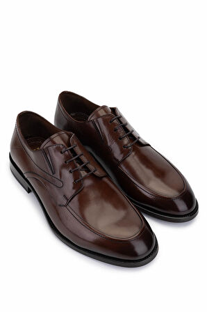 Tamer Tanca Erkek Hakiki Deri Taba Klasik Ayakkabı 477 67118 ERK AYK Y25 TABA