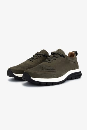 Valmenti Erkek Hakiki Deri Yeşil Sneakers & Spor Ayakkabı 233 5145 ERK AYK Y25 HAKI NBK