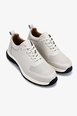 Valmenti Erkek Hakiki Deri Sneakers & Spor Ayakkabı 233 5145 ERK AYK Y25 WHITE SOFT