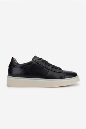 Valmenti Erkek Hakiki Deri Siyah Deri Sneakers & Spor Ayakkabı 233 5629 ERK AYK Y25 SIYAH DR