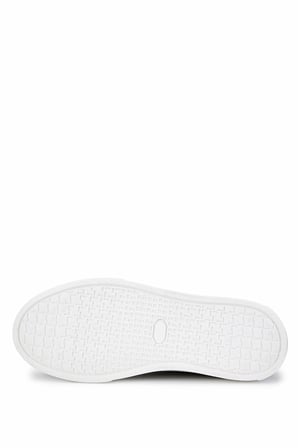 Tamer Tanca Erkek Hakiki Deri Siyah Süet Sneakers & Spor Ayakkabı 04 4502-42 ERK AYK Y25 SIYAH SUET
