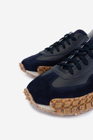 Valmenti Erkek Hakiki Deri Lacivert Sneakers & Spor Ayakkabı 325 2891-440 ERK AYK Y25 LACI/LACI SUET