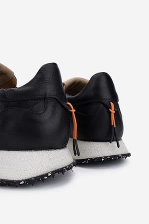 Valmenti Erkek Hakiki Deri Siyah Sneakers & Spor Ayakkabı 325 2891-440 ERK AYK Y25 SYH/SYH SUET