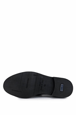 Tamer Tanca Erkek Hakiki Deri Siyah Açma Klasik Ayakkabı 183 43203 ERK AYK Y25 SIYAH ACMA