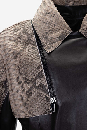 Valmenti Kadın Hakiki Deri Kahverengi Deri Mont 616 Z-4089-A BN DERIMONT Y25 KAHVE PITON