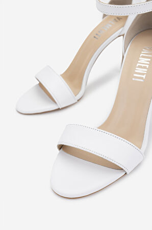 Valmenti Kadın Beyaz Topuklu Ayakkabı 1074 2280 BN AYK Y25 BEYAZ DR