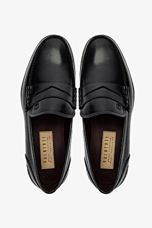 Valmenti Erkek Hakiki Deri Siyah Açma Klasik Ayakkabı 1016 1460 ERK AYK Y25 SIYAH ACMA