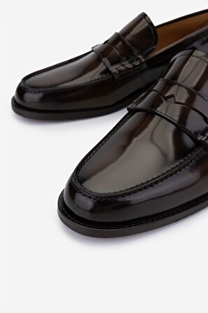 Valmenti Erkek Hakiki Deri Kahverengi Klasik Ayakkabı 1016 1460 ERK AYK Y25 KAHVE ACMA