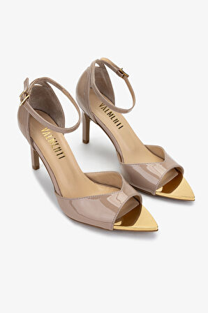 Valmenti Kadın Bej Topuklu Ayakkabı 1036 6710 BN AYK Y25 NUDE RGN