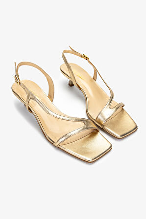 Valmenti Kadın Dore Topuklu Ayakkabı 1078 1010 BN AYK Y25 DORE