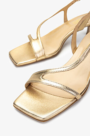 Valmenti Kadın Dore Topuklu Ayakkabı 1078 1010 BN AYK Y25 DORE