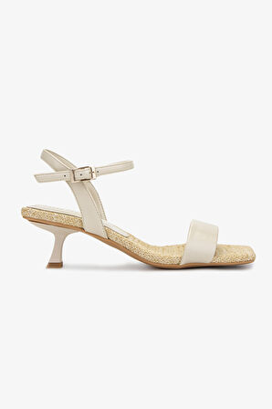 Valmenti Kadın Bej Topuklu Ayakkabı 654 326 BN AYK Y25 BEJ HSR