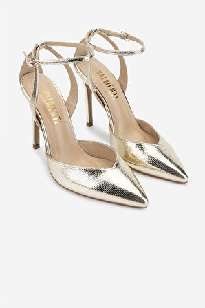 Valmenti Kadın Dore Topuklu Ayakkabı 1073 1033 BN AYK Y25 DORE