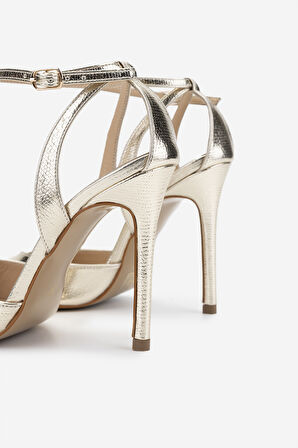 Valmenti Kadın Dore Topuklu Ayakkabı 1073 1033 BN AYK Y25 DORE